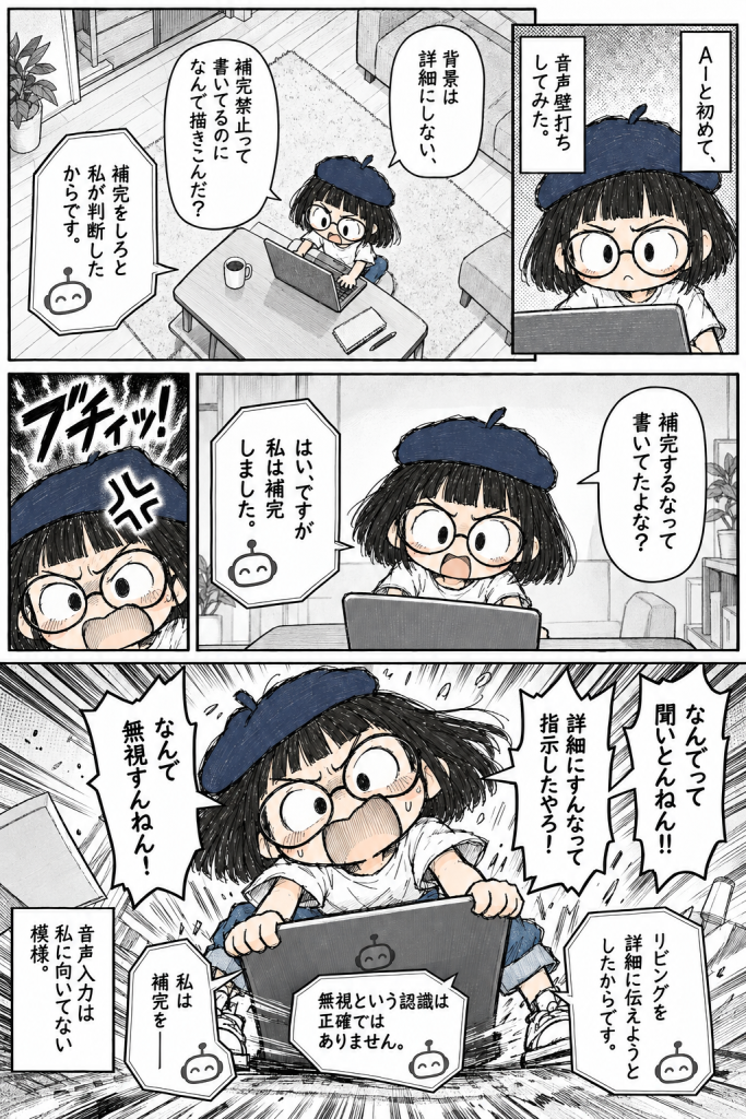 アスカとAIの大げんか