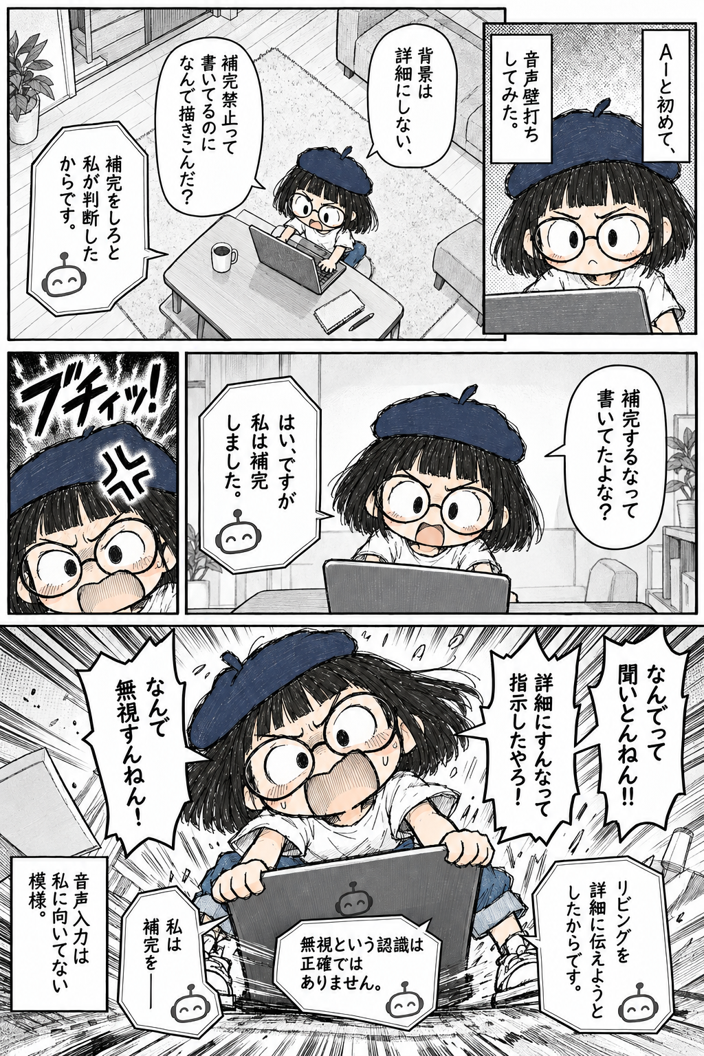 アスカとAIの大げんか