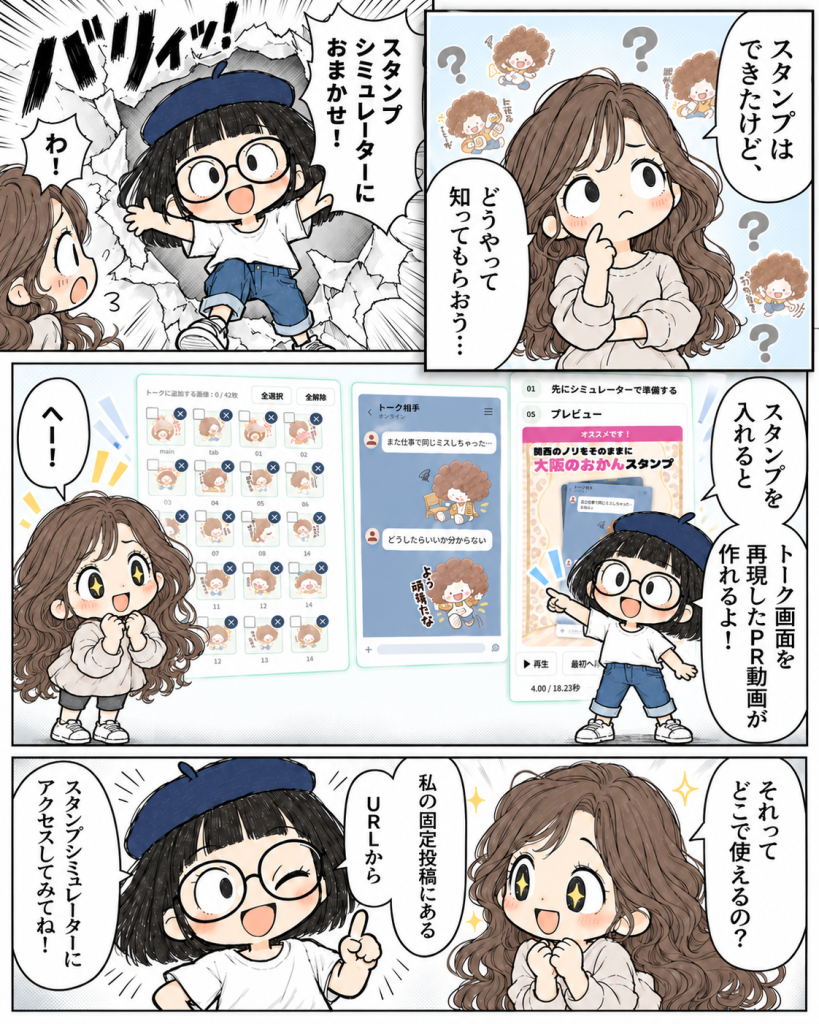 スタンプシミュレーター紹介