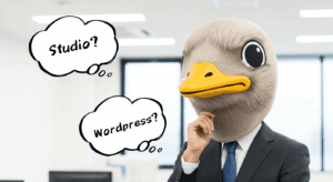 studioとwordpressの比較